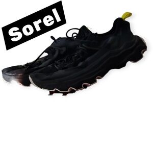 Sorel Black Athletic Shoes
